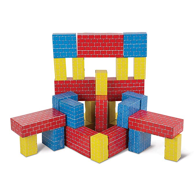 preschool cardboard blocks