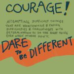 “Courage doesn’t always roar. Sometimes courage is the little voice at the end of the day that says I’ll try again tomorrow.” - Mary Anne Radmacher

Our character trait for February is COURAGE. While the word “courage” may drum up images of daring heroes, it is worthwhile to remember that courage can be found in the quiet moments as well. Head over to our Little by Little Blog (link in bio) to find family discussion questions about courage, as well as a link to our Courage Poster and a load of book recommendations!